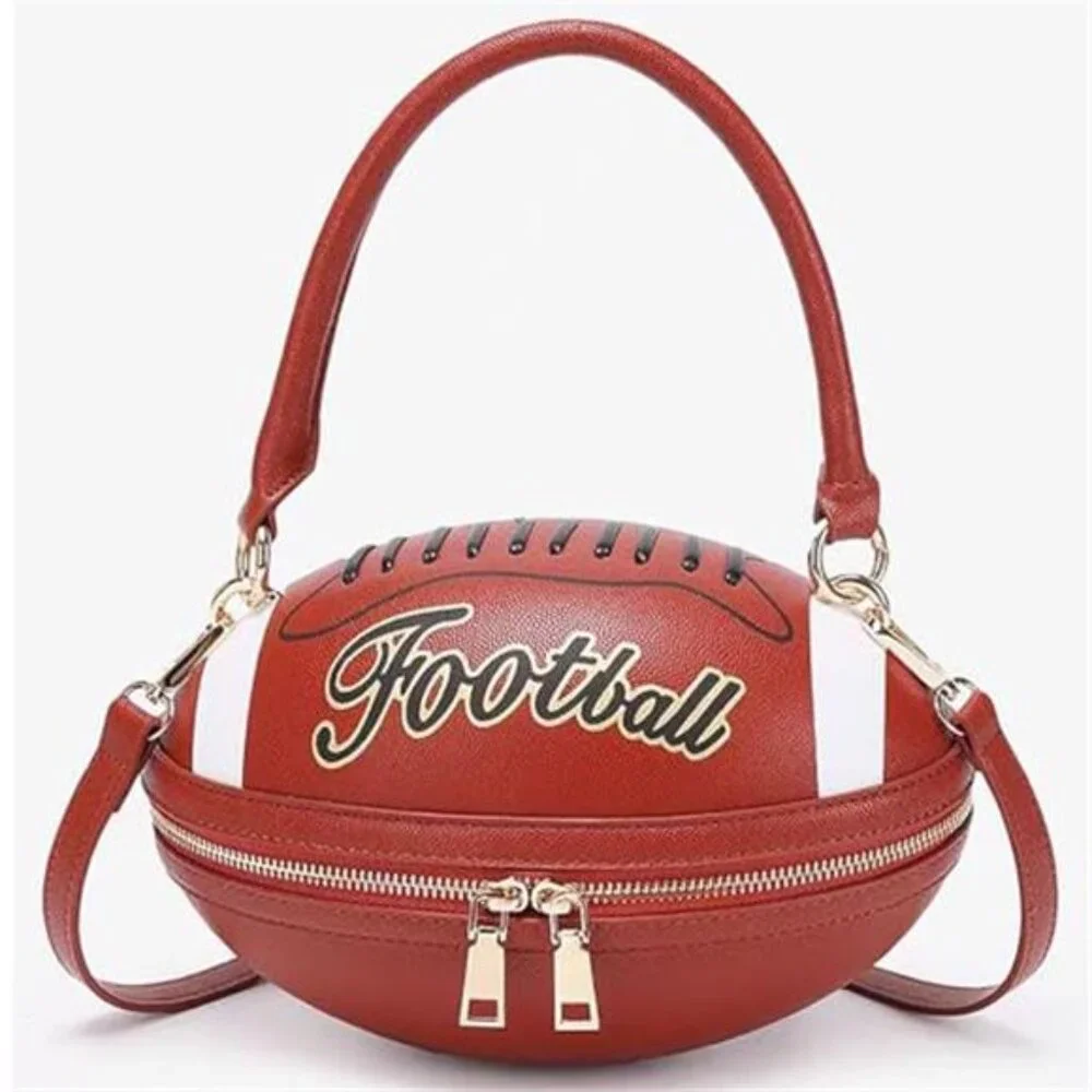 FOOTBALL FANS! Great Gift Idea Best American Sport Novelty Unique Bag Purse